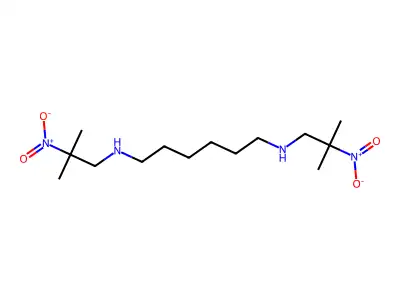 1,6-Hexanediamine, N1,N6-bis(2-methyl-2-nitropropyl)- structure