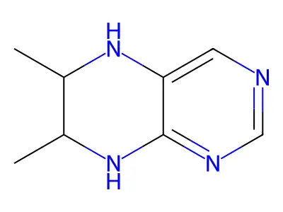 5,6,7,8-Tetrahydro-6,7-dimethylpteridine structure
