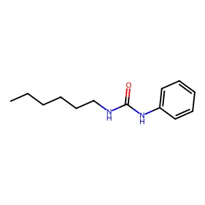 N-Hexyl-N'-phenylurea structure