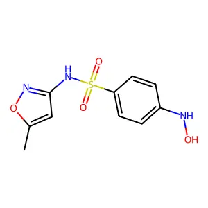 Sulfamethoxazole hydroxylamine structure