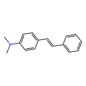 N,N-Dimethyl-4-(2-phenylethenyl)benzenamine structure