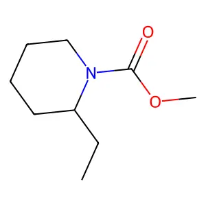 Methyl 2-ethylpiperidine-1-carboxylate structure