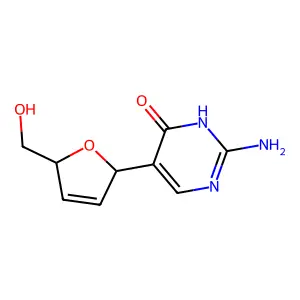 5-Aza-1-deaza-d4C structure