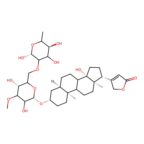 Thevebioside structure