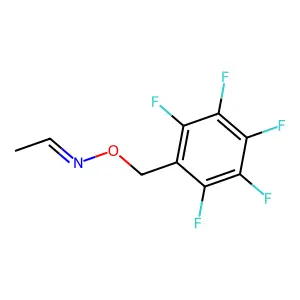 Acetaldehyde-O-pentafluorobenzyloxime structure