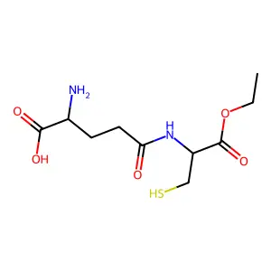 N-gamma-glutamylcysteine ethyl ester structure