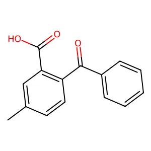 Benzoic acid, 6-benzoyl-3-methyl- structure