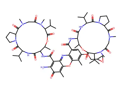 7-(2,3-epoxypropoxy)actinomycin D structure