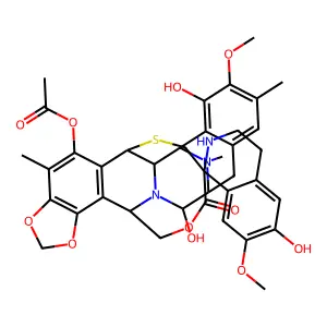 Trabectedin structure