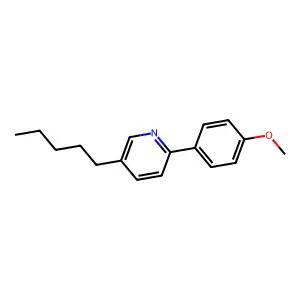 2-(4-Methoxyphenyl)-5-pentylpyridine structure
