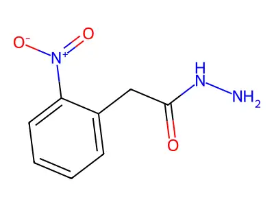 2-(2-Nitrophenyl)acetohydrazide structure