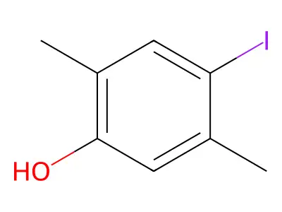 4-Iodo-2,5-dimethylphenol structure