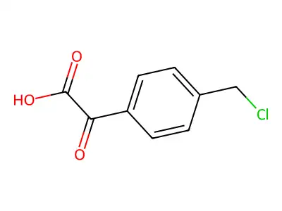 4-(Chloromethyl)benzoylformate structure
