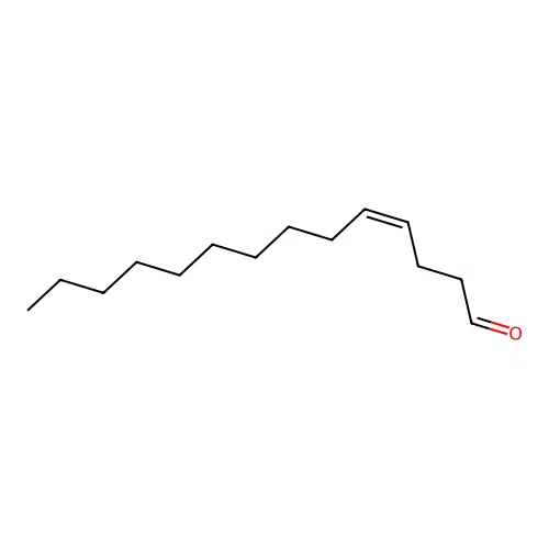 4-tetradecenal, Z structure