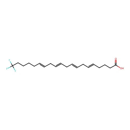 20,20,20-Trifluoroarachidonic acid structure