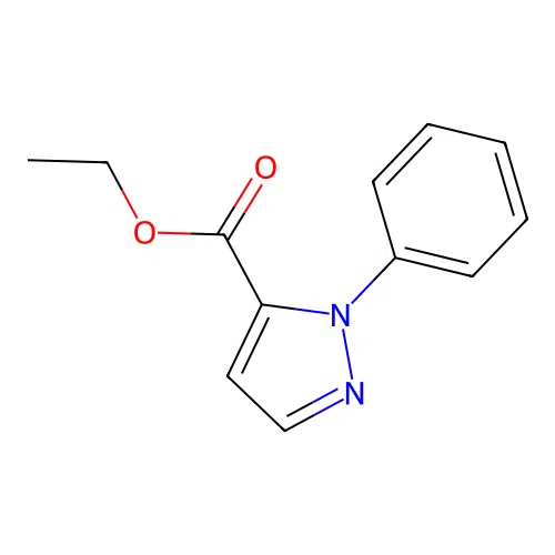 Ethyl 1-phenyl-1H-pyrazole-5-carboxylate structure