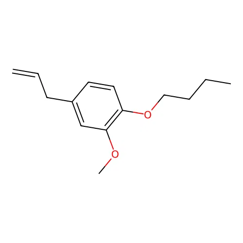 4-Allyl-1-butoxy-2-methoxybenzene structure