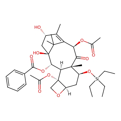 7-O-(Triethylsilyl) Baccatin III structure