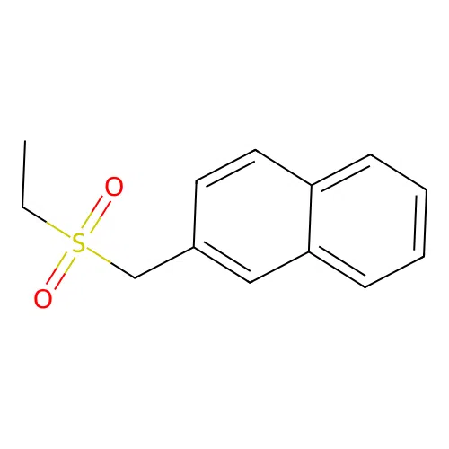 2-(Ethylsulfonylmethyl)naphthalene structure
