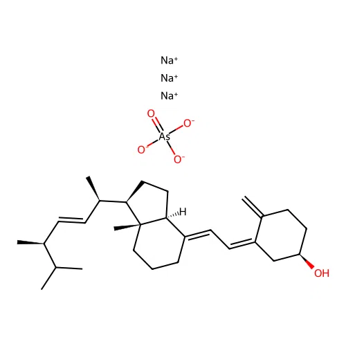 Biodinamine vitamin D2 structure