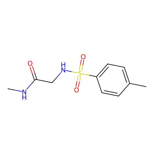 Acetamide, N-methyl-2-[[(4-methylphenyl)sulfonyl]amino]- structure