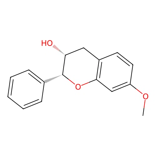 7-Methoxy-2-phenyl-3-chromanol structure