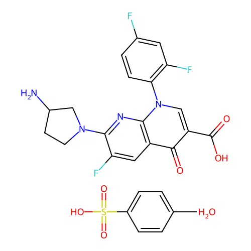 tosufloxacin tosilate structure