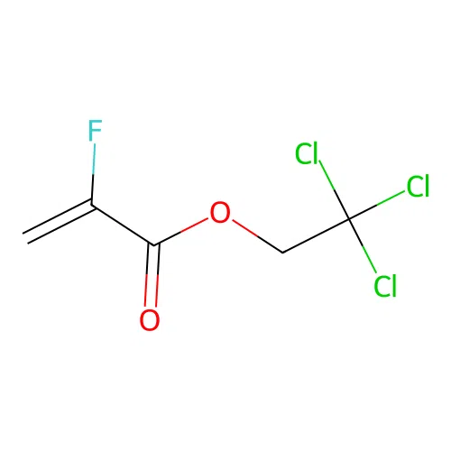 2,2,2-Trichloroethyl-2-fluoroacrylate structure