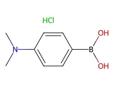 4-(Dimethylamino)phenylboronic acid structure