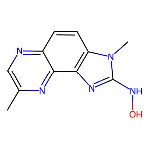N-hydroxy-MeIQx structure