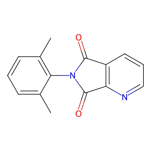 N-(2,6-Dimethylphenyl)-2,3-pyridinedicarboximide structure