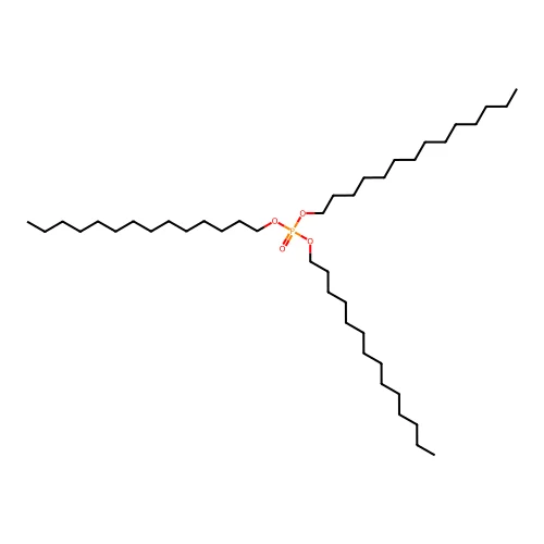 Tritetradecyl phosphate structure