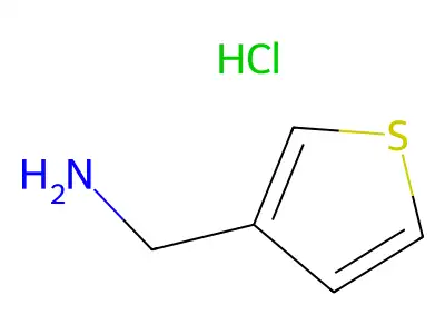3-Thiophenemethylamine structure
