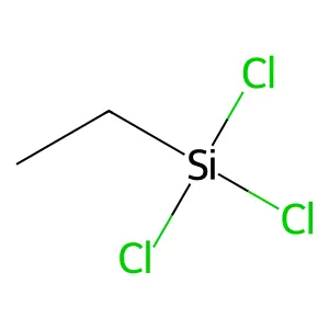 Trichloroethylsilane structure