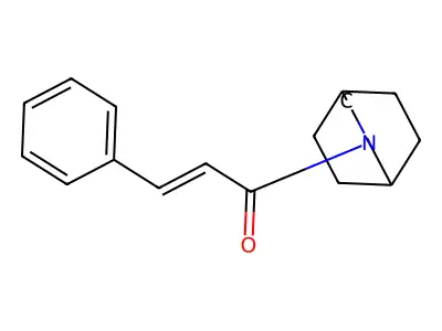 2-Propen-1-one,1-(3-azabicyclo[3.2.2]non-3-YL)-3-phenyl- structure