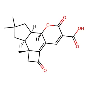 Lentinellic acid structure