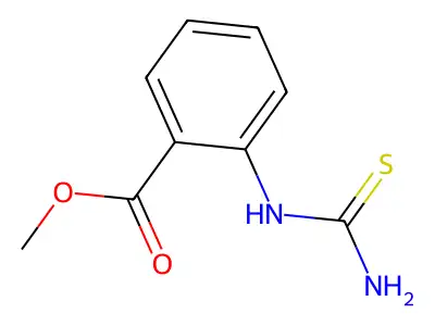 Methyl 2-(carbamothioylamino)benzoate structure