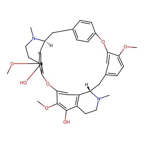 (-)-5-Hydroxythalmine structure