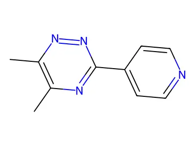 5,6-Dimethyl-3-(pyridin-4-yl)-1,2,4-triazine structure