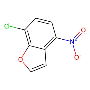 7-Chloro-4-nitrobenzofuran structure