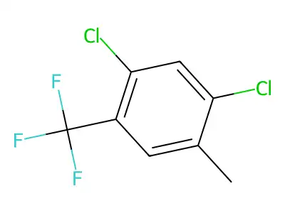 2,4-Dichloro-5-methylbenzotrifluoride structure