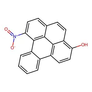 Benzo(e)pyren-3-ol, 8-nitro- structure