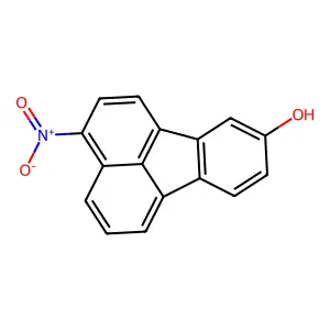 4-Nitro-8-fluoranthenol structure