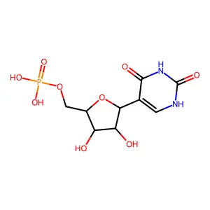 Pseudouridylic acid structure