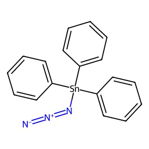 Stannane, azidotriphenyl- structure