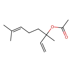 Linalyl Acetate structure