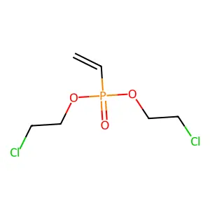 Phosphonic acid, P-ethenyl-, bis(2-chloroethyl) ester structure