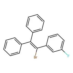 ETHYLENE, 1-BROMO-2,2-DIPHENYL-1-(m-FLUOROPHENYL)- structure