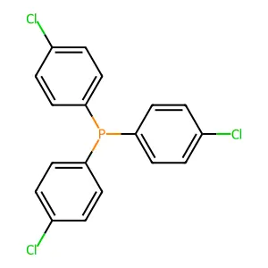 Tris(4-chlorophenyl)phosphine structure