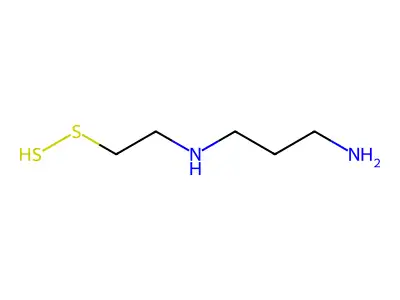 2-(3-Aminopropylamino)ethaneperthiol structure